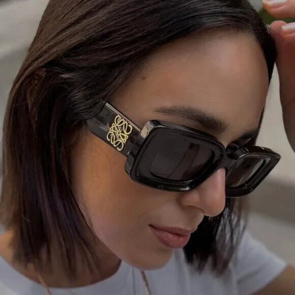 NEW LOEWE LW40101I 96E SHINY GREEN WOMEN SUNGLASSES LOEWE main image 8